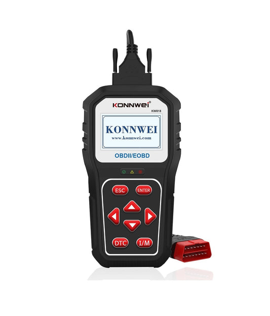 KONNWEI KW818 Professionele Auto Motor Diagnostische Machine / Voertuig Accutester
